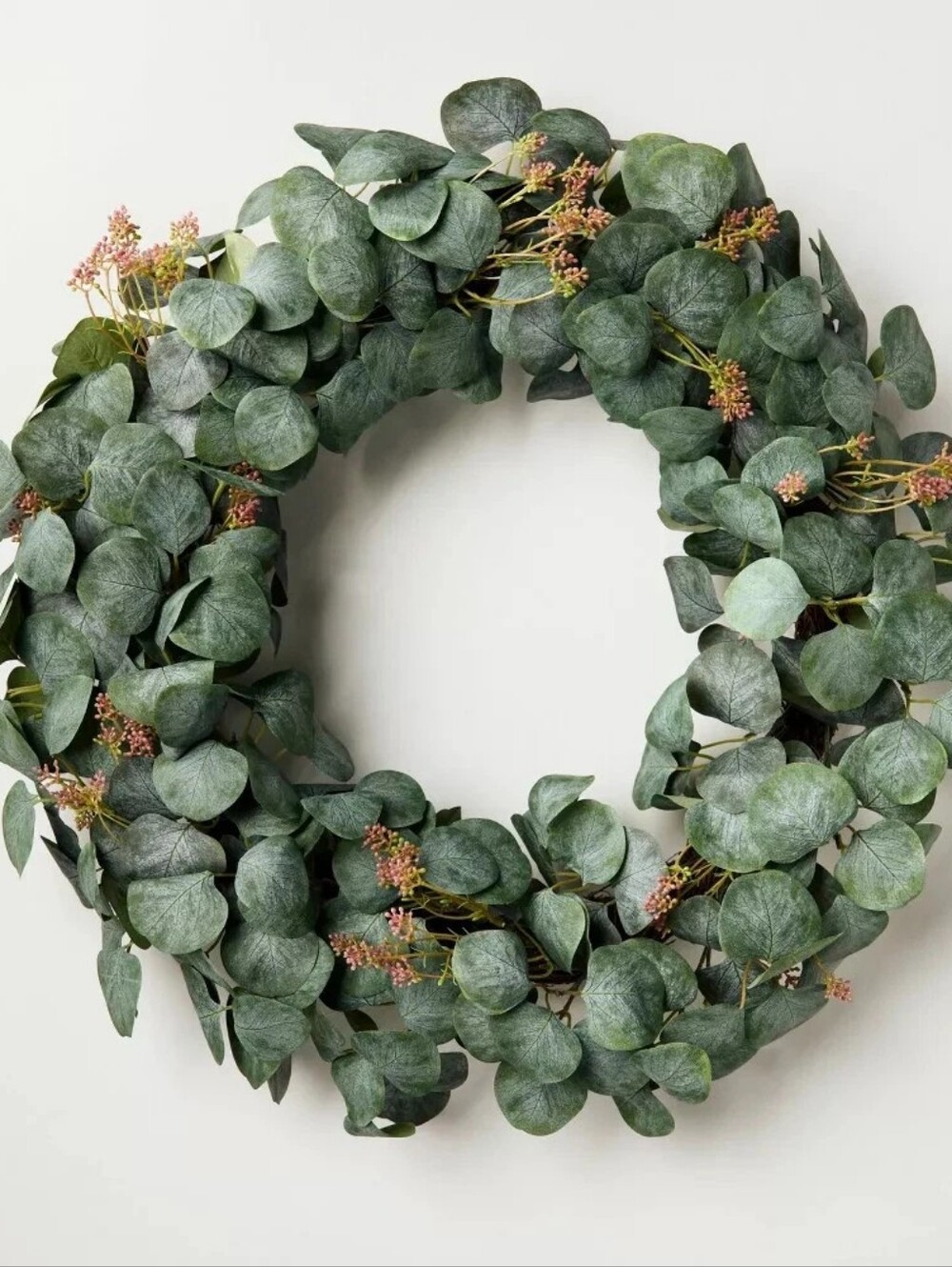 26" Eucalyptus Artificial Wreath Green - Hearth & Hand with Magnolia